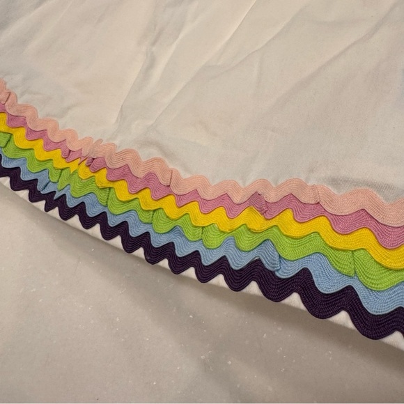 STORIA DRESS / RICK RACK SWIM COVER-UP FLUTTER SLEEVE NWT SZ M - Picture 4 of 12